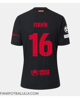 Barcelona Fermin Lopez #16 Tricou Fotbal Replică 2024-25 Barbati Deplasare
